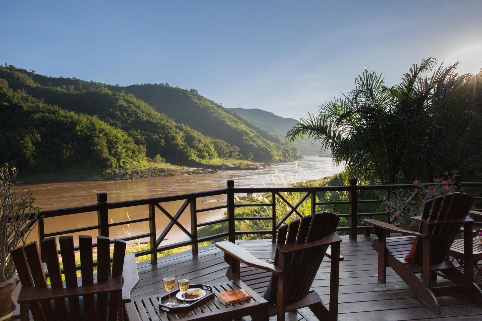 The Luang Say Lodge Muang Pakbèng Eksteriør billede
