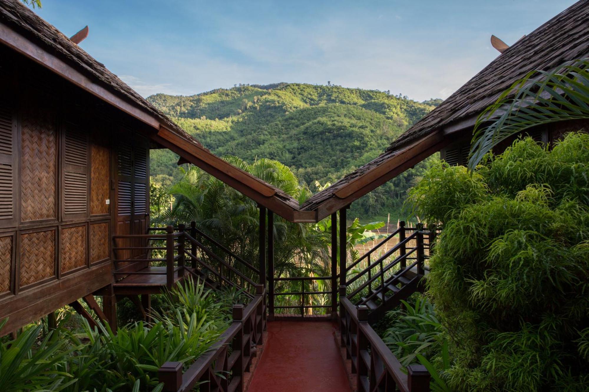 The Luang Say Lodge Muang Pakbèng Eksteriør billede