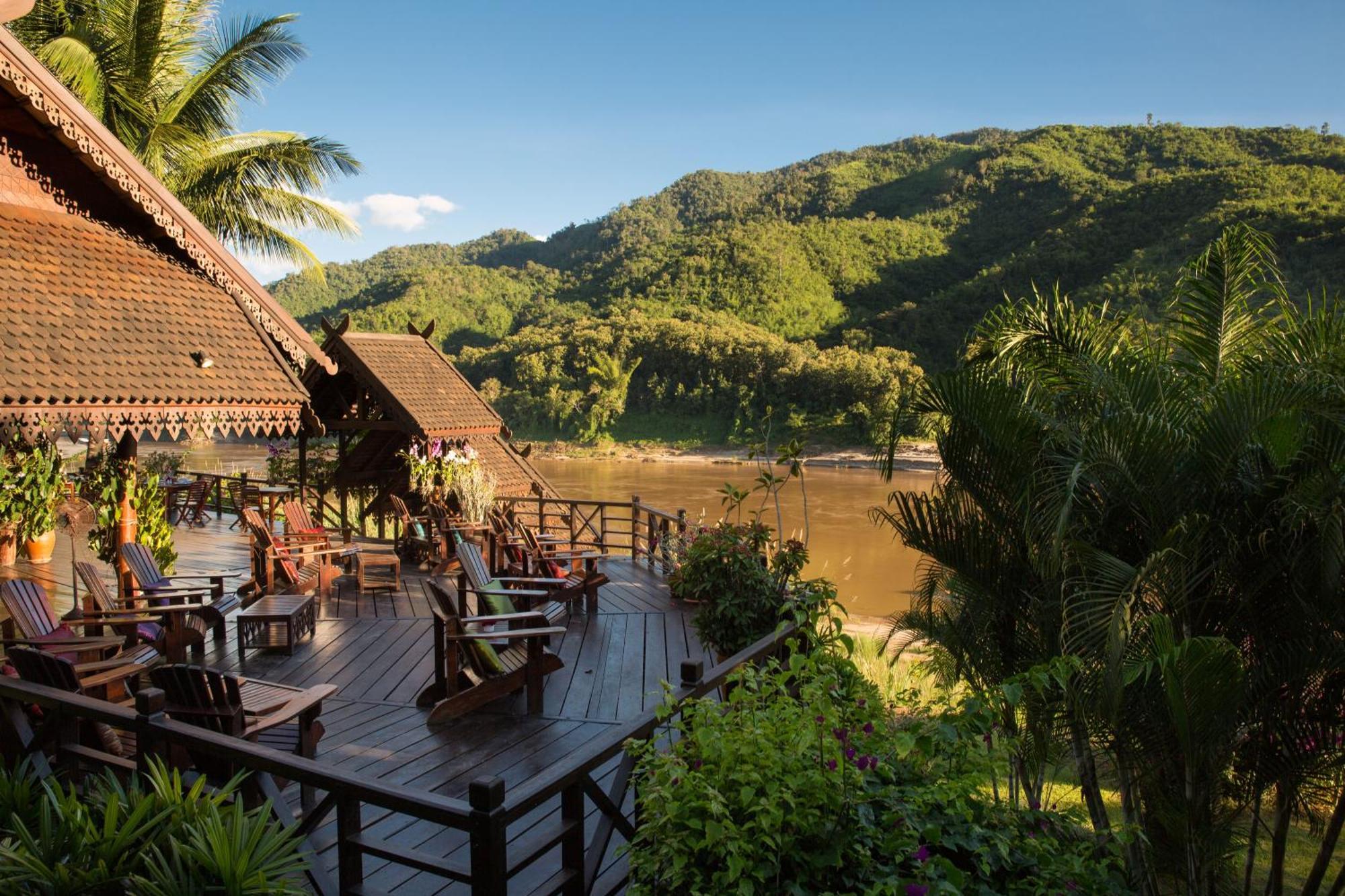 The Luang Say Lodge Muang Pakbèng Eksteriør billede