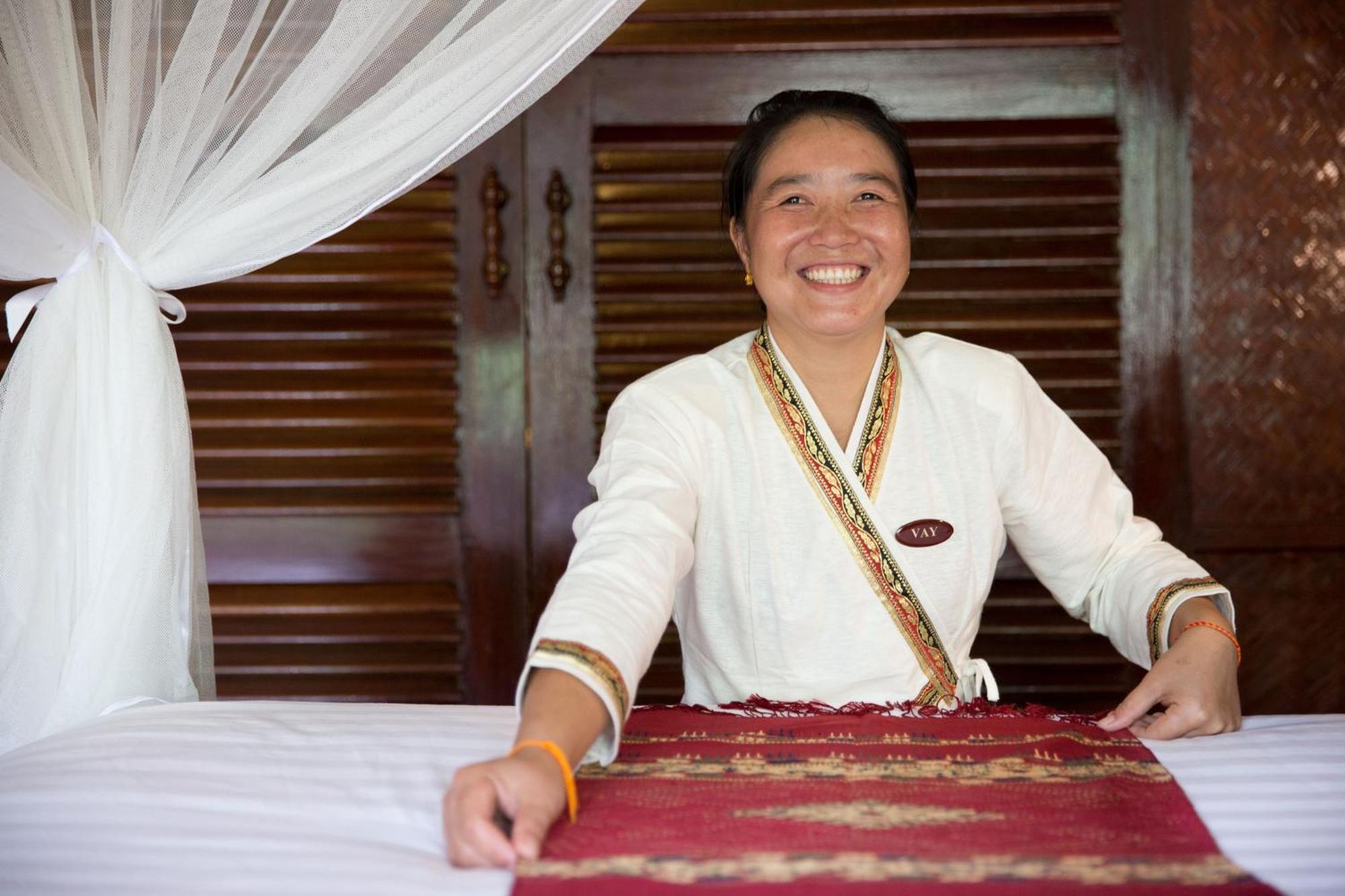 The Luang Say Lodge Muang Pakbèng Eksteriør billede
