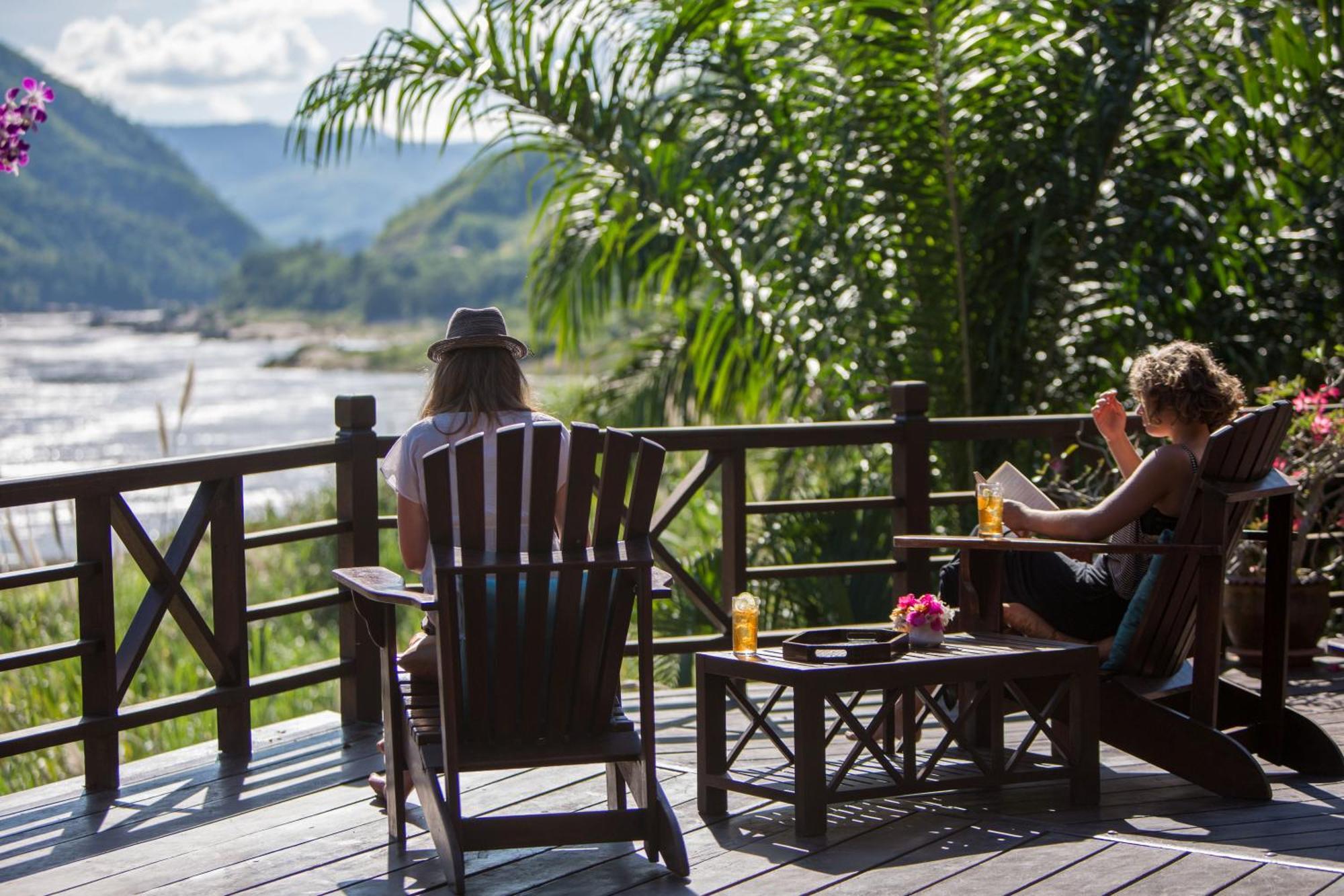 The Luang Say Lodge Muang Pakbèng Eksteriør billede