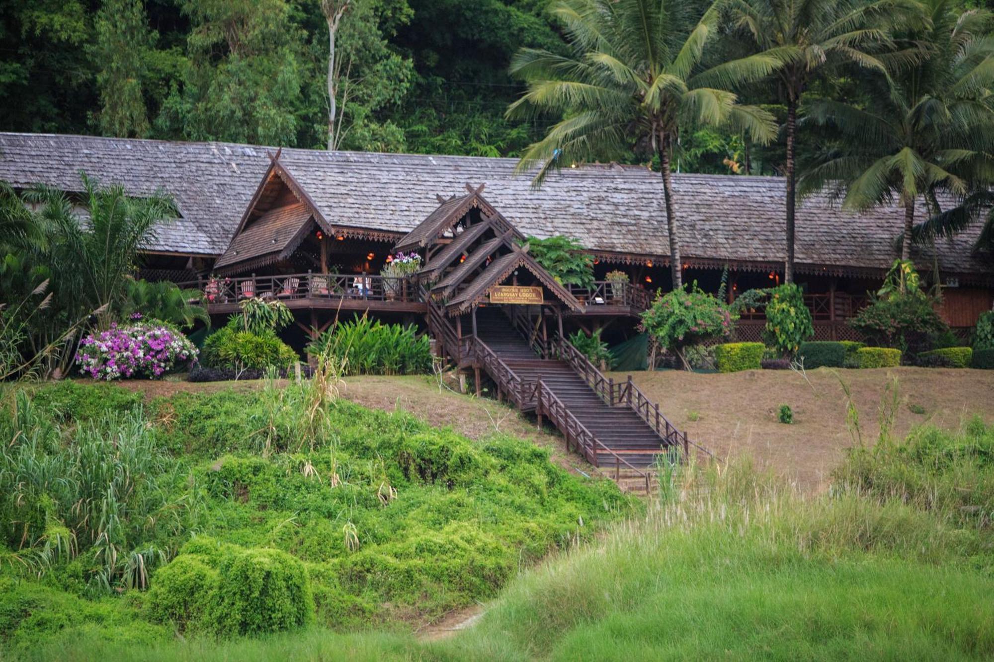 The Luang Say Lodge Muang Pakbèng Eksteriør billede